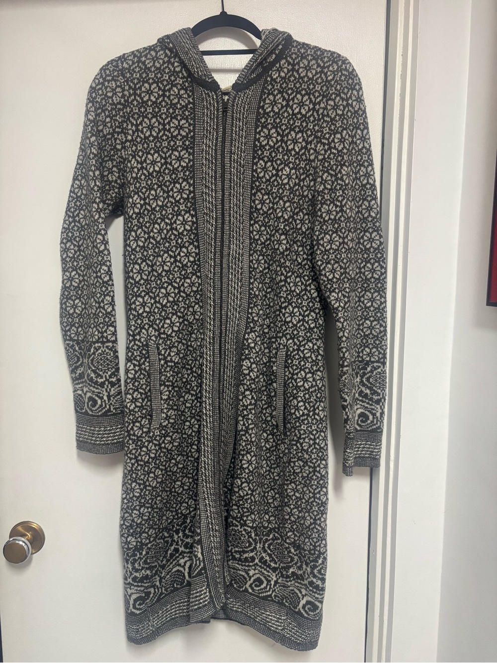 2010s-core Telluride Sweater Coat